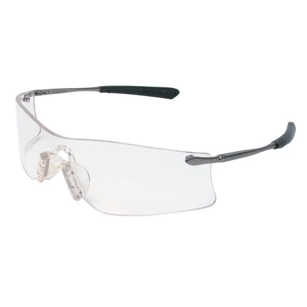 T4110AF MCR Safety Rubicon T4 Series Safety Glasses, Clear Lens