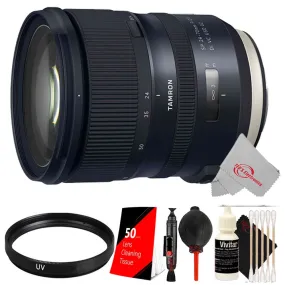 Tamron SP 24-70mm f/2.8 Di VC USD G2 Full-Frame Lens for Canon EF and Top Accessory Kit