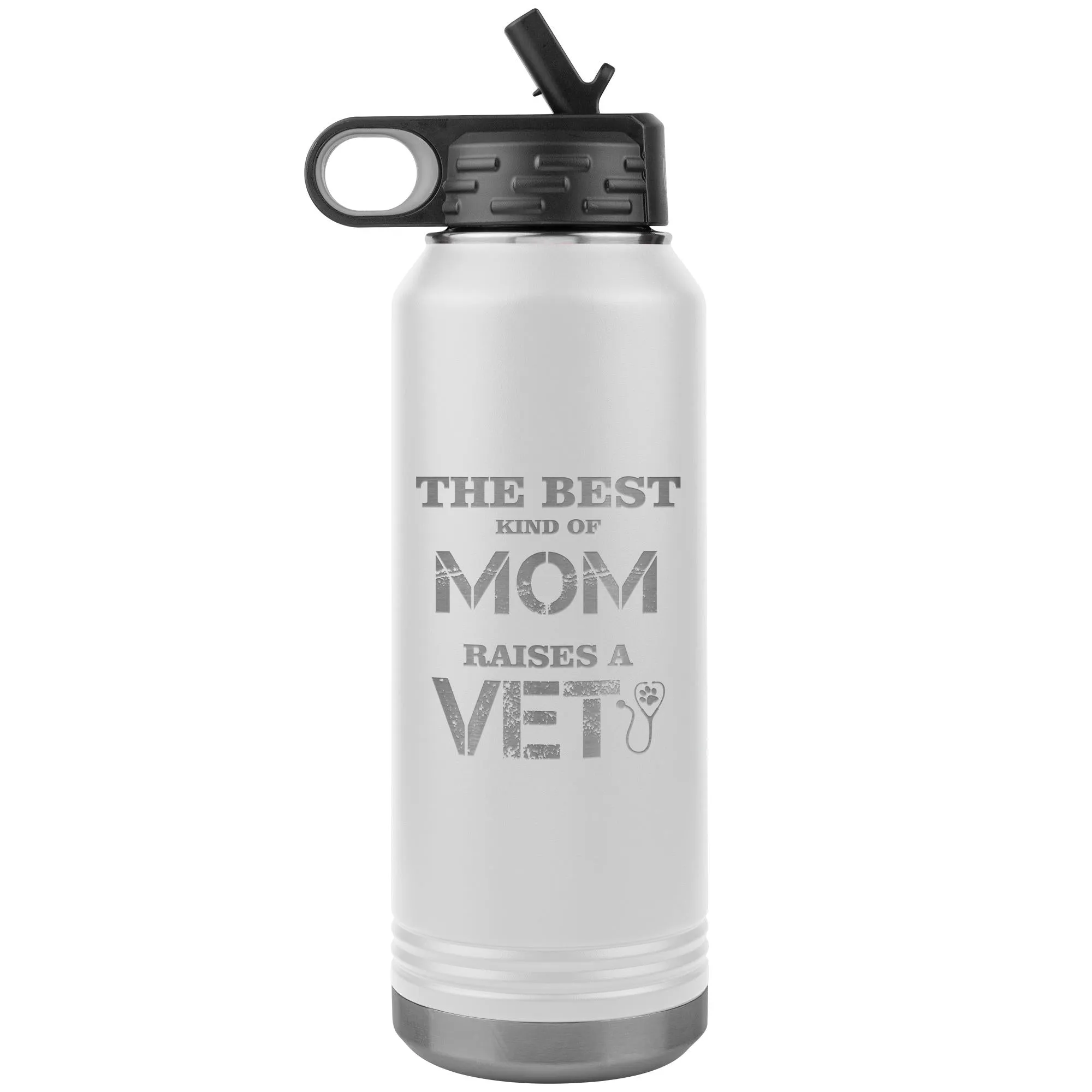 The best kind of Mom raises a ILV00178 Water Bottle Tumbler 32 oz