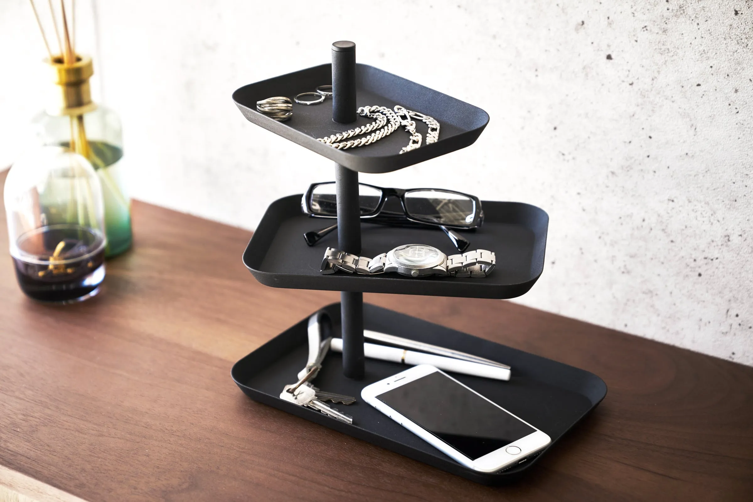 Three-Tier Accessory Tray - Steel