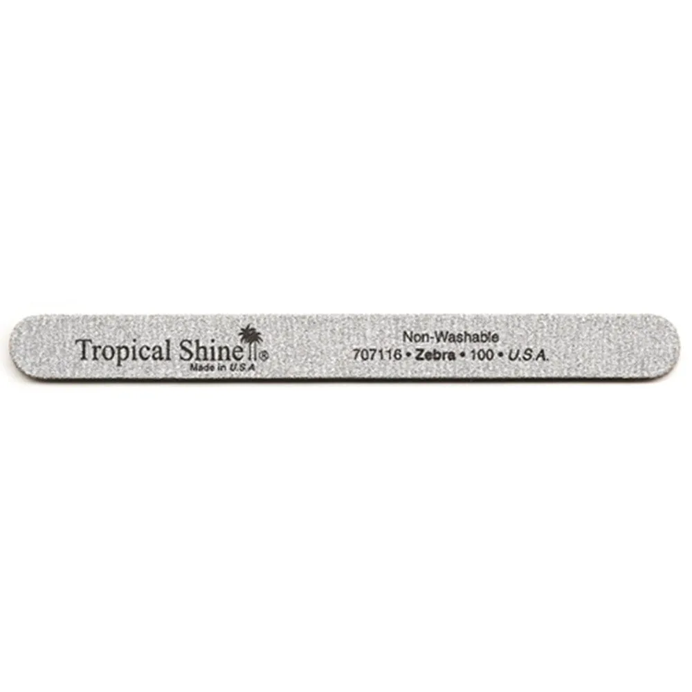 Tropical Shine Zebra File - Washable Disinfectable 100