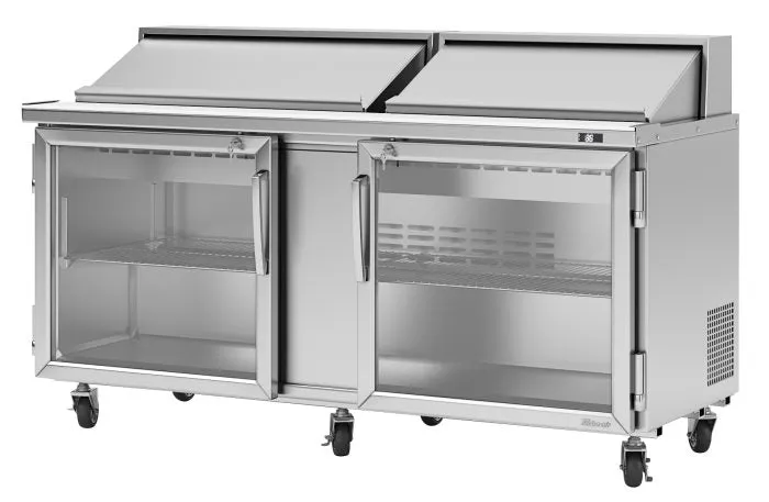 Turbo air PST-72-G-N, 2 Glass Doors Sandwich/Salad Unit