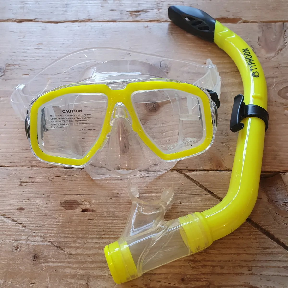 Typhoon Pro Silicone Kids Mask & Snorkel Set