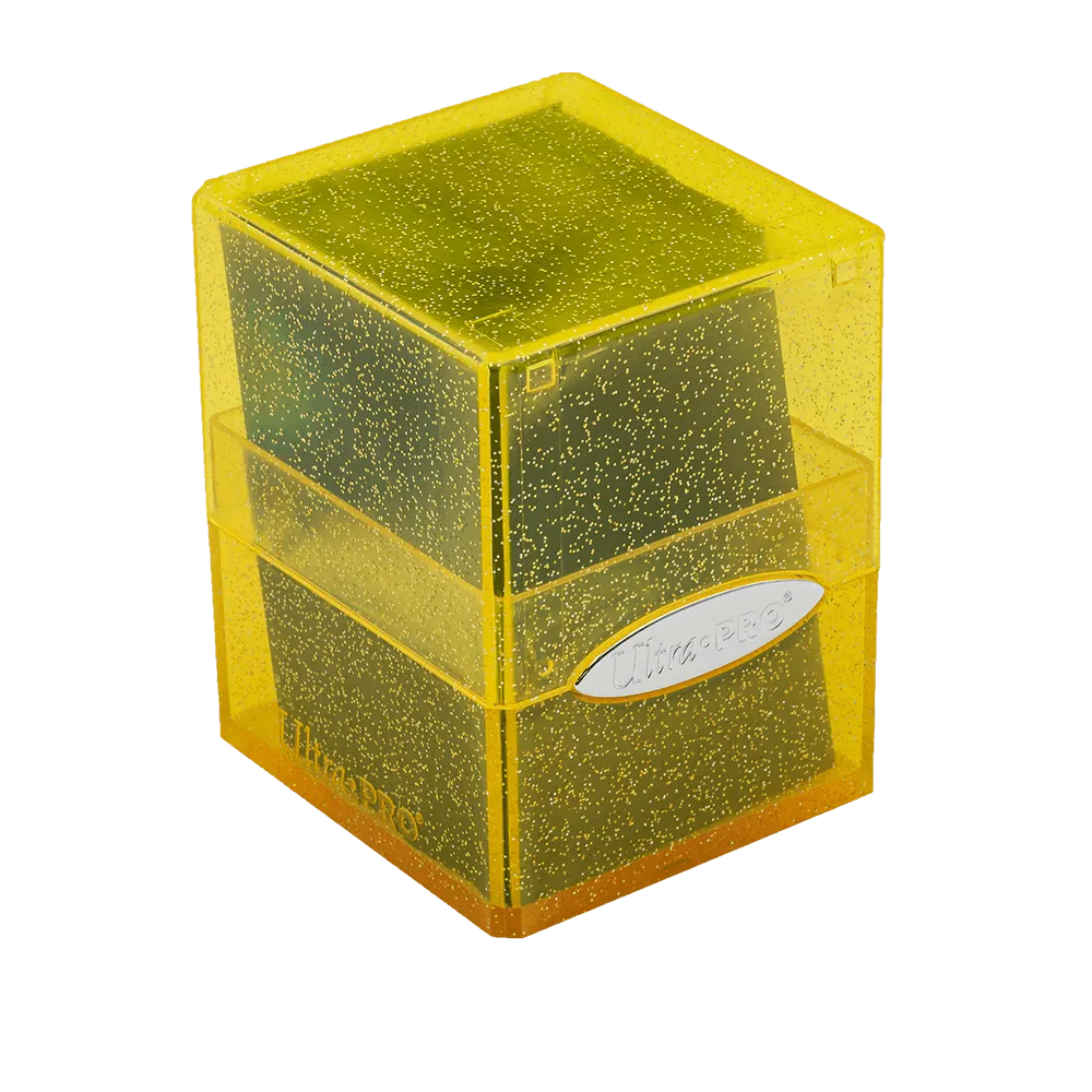 Ultra PRO: Satin Cube - Glitter Yellow