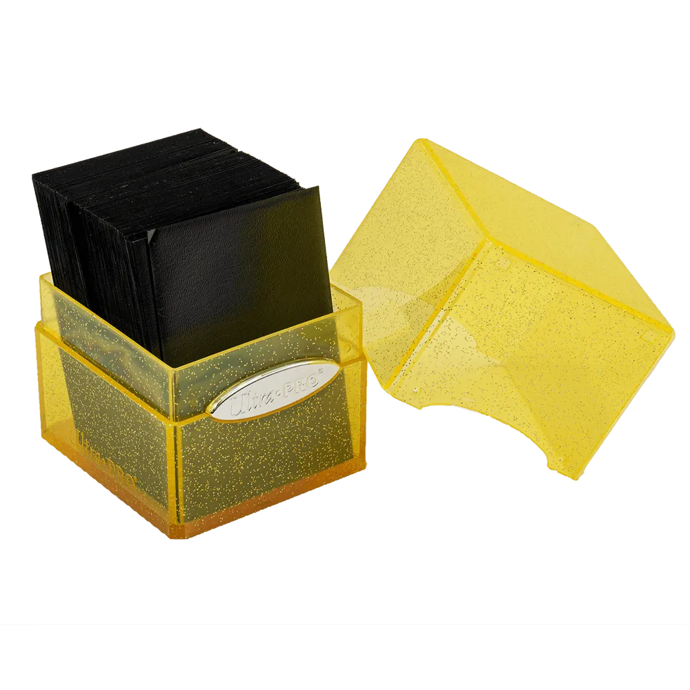 Ultra PRO: Satin Cube - Glitter Yellow