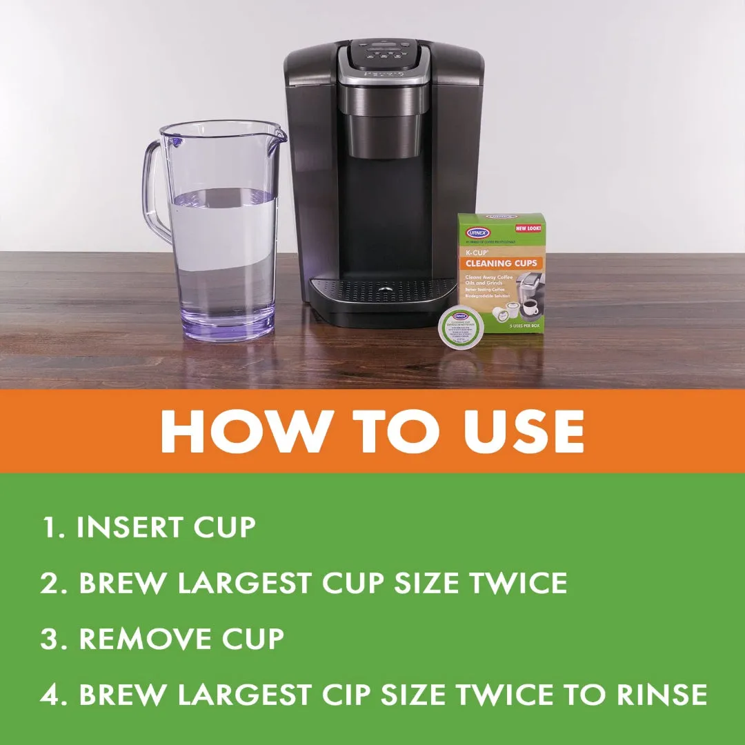 Urnex CleanCup Single Cup Brewer Cleaning for Keurig