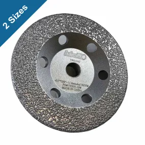 Vacuum Brazed Diamond Grinding Cup Wheels (2 Sizes)