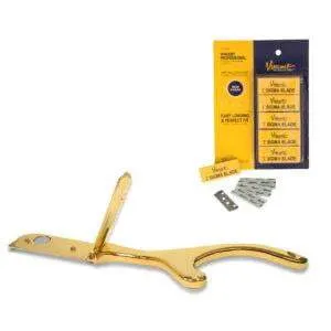 Vincent Weasel Razor holder gold VT400 - right handed