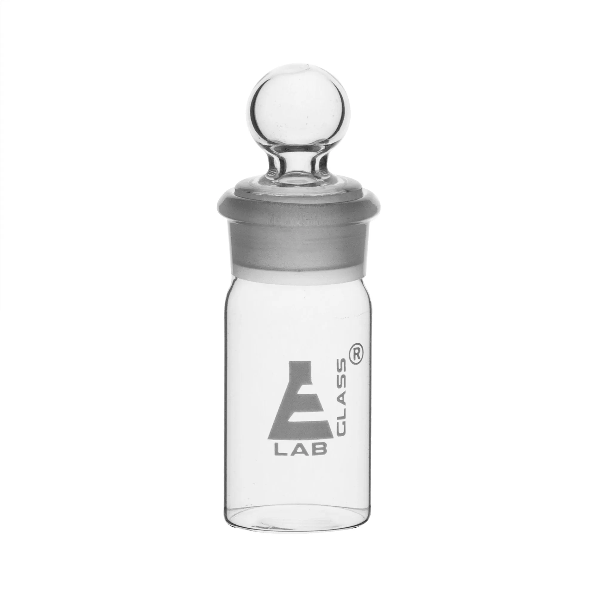 Weighing Bottle, Tall Form, 25ml capacity, Borosilicate Glass with Interchangeable Ground Stopper - Eisco Labs