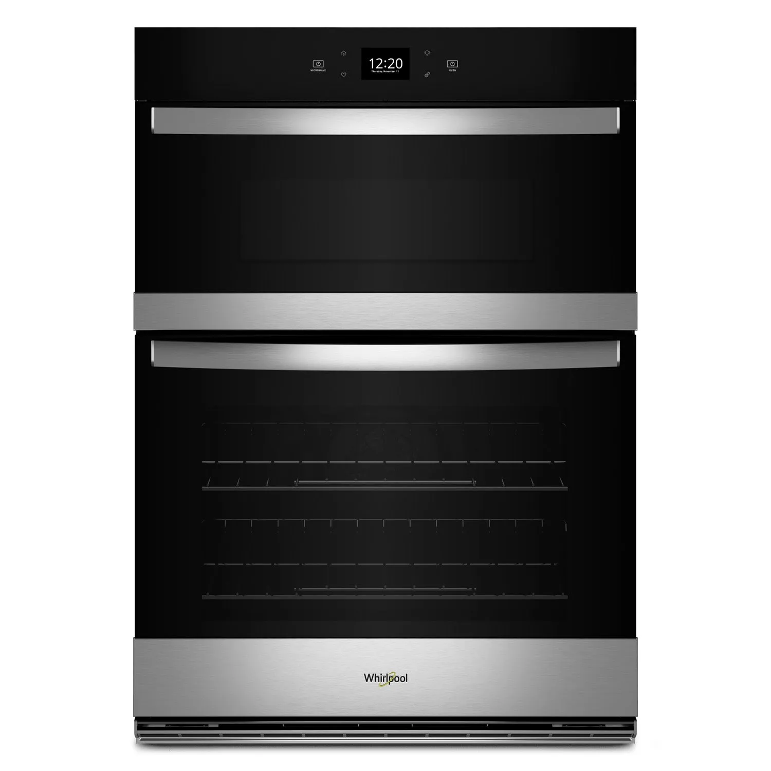 Whirlpool Fingerprint Resistant Stainless Steel Combi Wall Oven (6.40 Cu Ft) - WOEC5030LZ