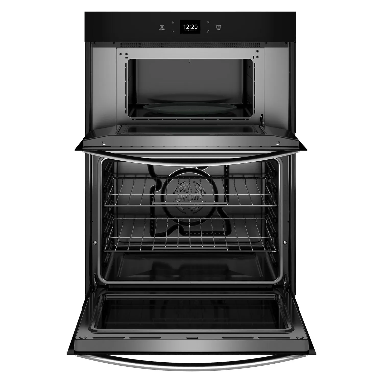 Whirlpool Fingerprint Resistant Stainless Steel Combi Wall Oven (6.40 Cu Ft) - WOEC5030LZ