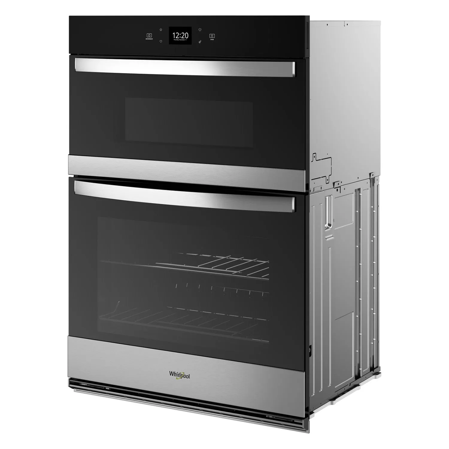 Whirlpool Fingerprint Resistant Stainless Steel Combi Wall Oven (6.40 Cu Ft) - WOEC5030LZ