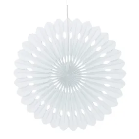 White Decorative Fan 40cm