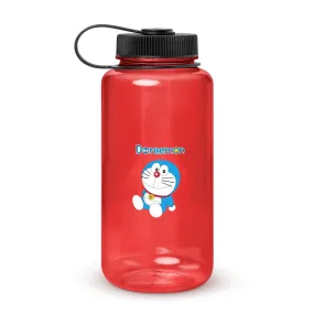 Wide mouth plastic water bottle