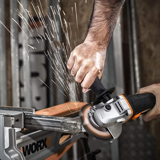 WORX | Angle Grinder 115mm 750W Tool-Less Guard Adjustment