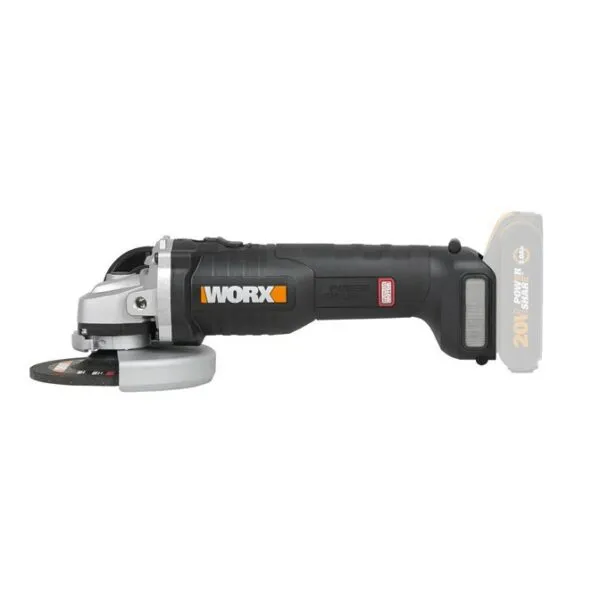 WORX NITRO Brushless Angle Grinder 125mm 20V| Tool Only