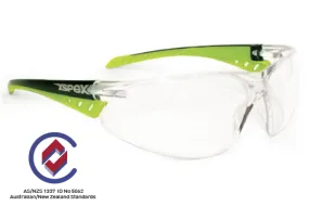 XSPEX Safety Glasses Trade Pack - 12 Pairs Of Wrap Around Protection And Comfort - 3 Colours Available