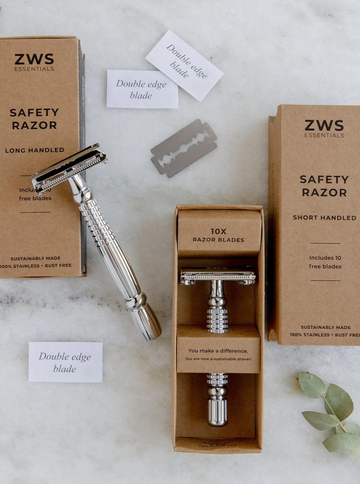 Zero Waste Safety Razor - Sustainable Razor